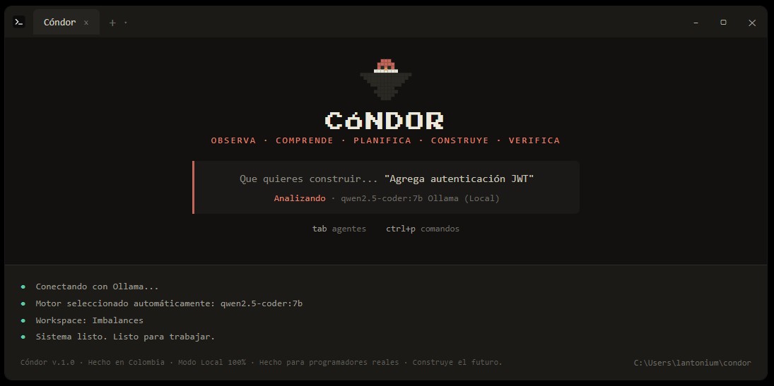 Pantalla de Condor